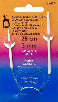 Ac circular Pony Circular Sock Needles Ac circular 28 cm 3 mm - 1