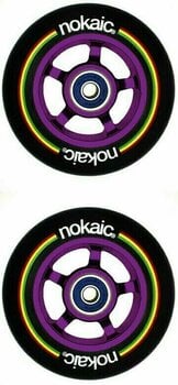 Roller kerekek Nokaic Wheel Set Violet Roller kerekek - 1