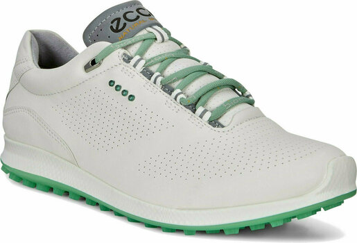 Женски голф обувки Ecco Biom Hybrid 2 Womens Golf Shoes White/Granite Green 41 - 1