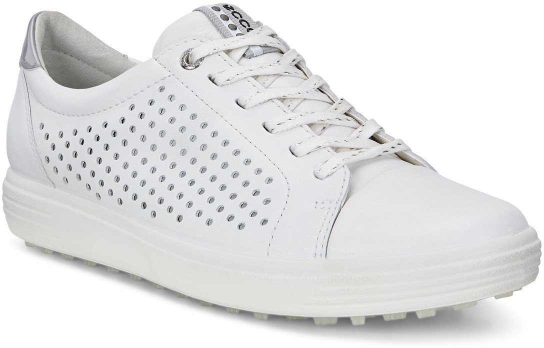 Calzado de golf de mujer Ecco Casual Hybrid Womens Golf Shoes White 36