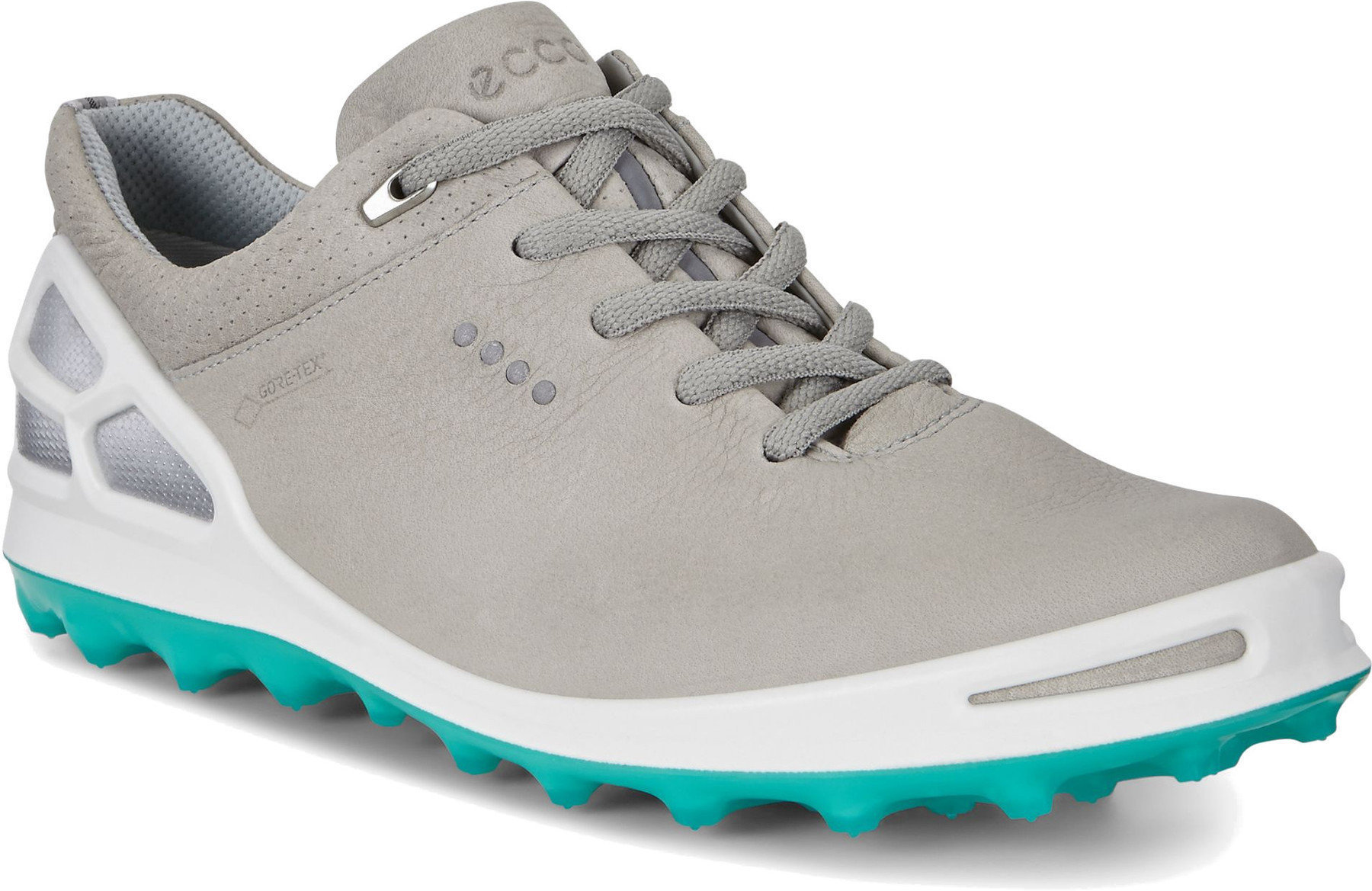Chaussures de golf pour femmes Ecco Biom Cage Pro Chaussures de Golf Femmes Wild Dove/Porcelain Green 38