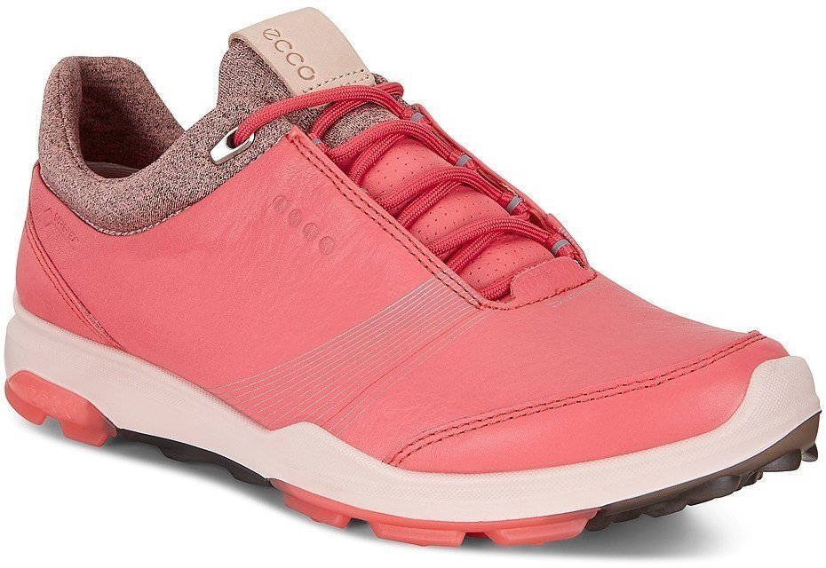 Golfschoenen voor dames Ecco Biom Hybrid 3 Womens Golf Shoes Spiced Coral