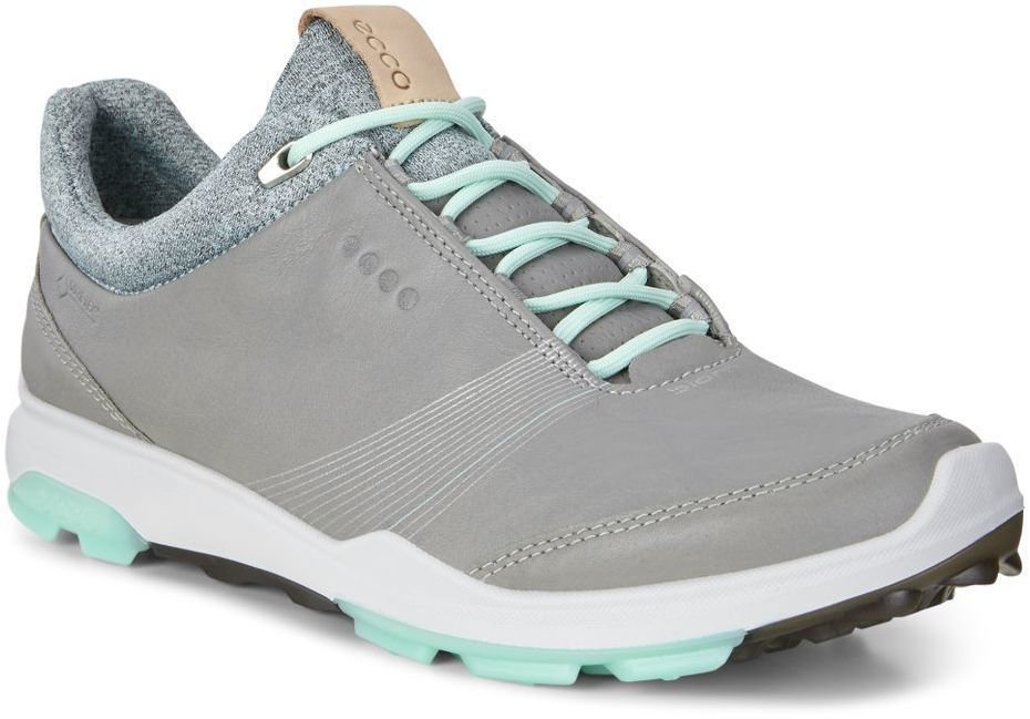 Женски голф обувки Ecco Biom Hybrid 3 Womens Golf Shoes Wild Dove/Emerald 35