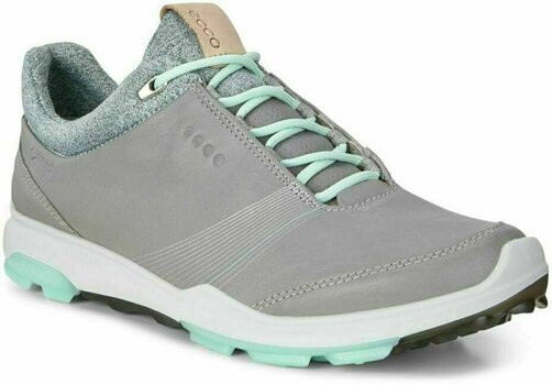 Golfsko til kvinder Ecco Biom Hybrid 3 Womens Golf Shoes Wild Dove/Emerald 35 - 1