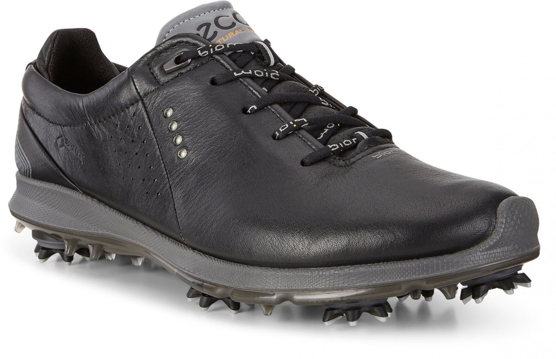 Férfi golfcipők Ecco Biom G2 Férfi Golf Cipők Black/Black 40