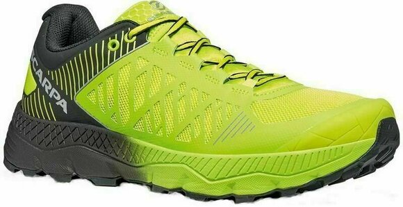 Trail running shoes Scarpa Spin Ultra Acid Lime/Black 44,5 Trail running shoes - 1