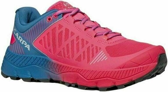 Трейл обувки за бягане
 Scarpa Spin Ultra Rose Fluo/Blue Steel 37 Трейл обувки за бягане - 1