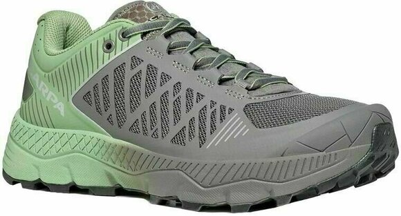 Трейл обувки за бягане
 Scarpa Spin Ultra Shark/Mineral Green 38 Трейл обувки за бягане - 1