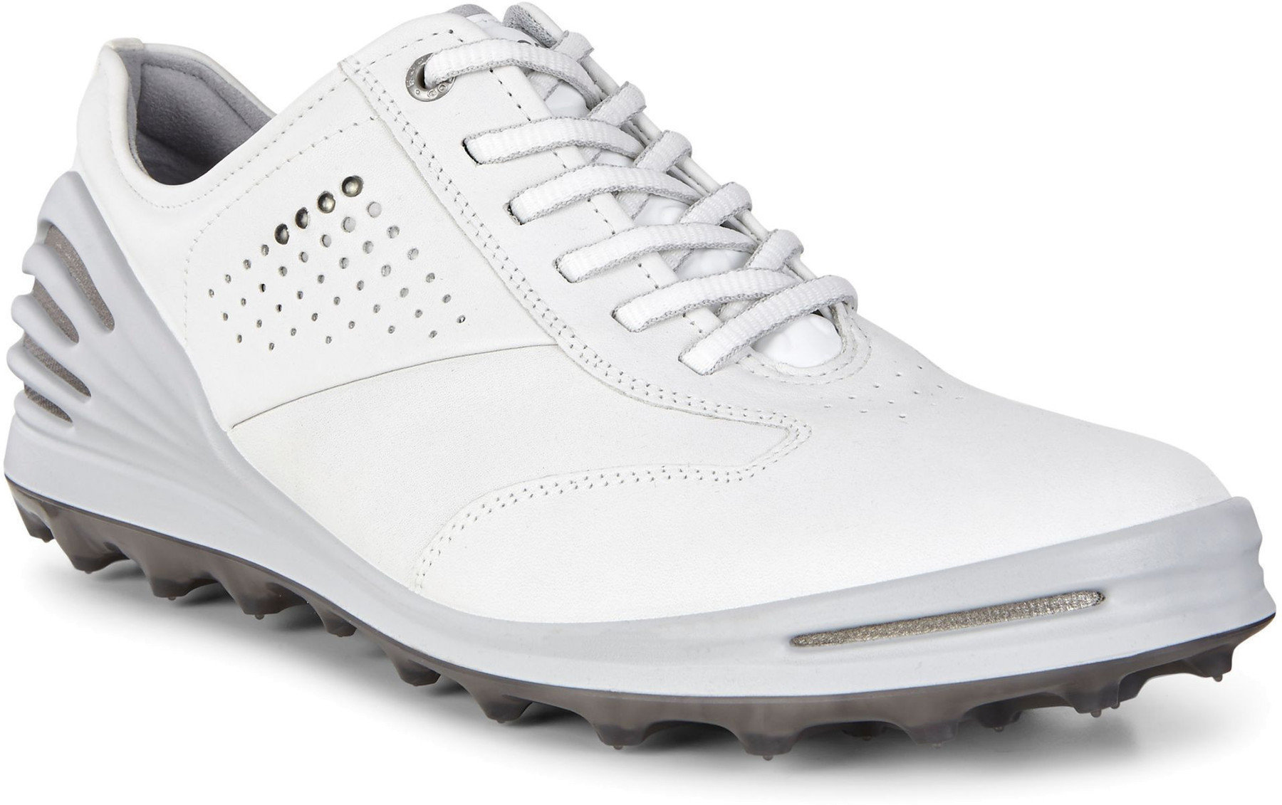 Calzado de golf para hombres Ecco Cage Pro Mens Golf Shoes White 42