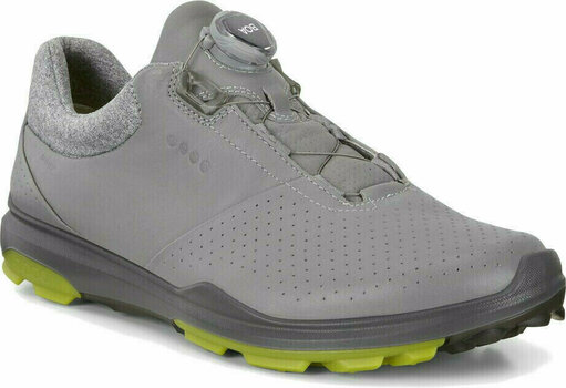 Golfsko til mænd Ecco Biom Hybrid 3 Mens Golf Shoes Wild Dove/Kiwi - 1