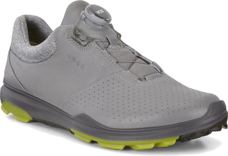 Chaussures de golf pour hommes Ecco Biom Hybrid 3 Mens Golf Shoes Wild Dove/Kiwi