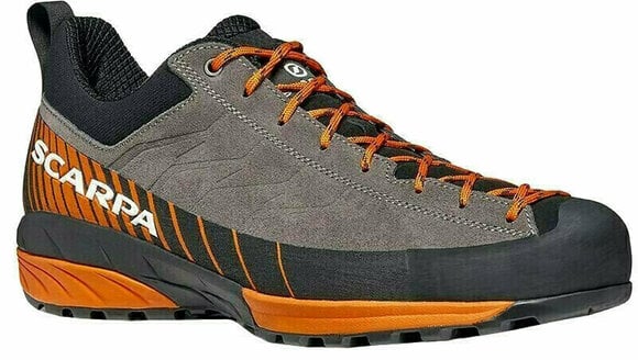 Mens Outdoor Shoes Scarpa Mescalito Titanium/Orange 45 Mens Outdoor Shoes - 1