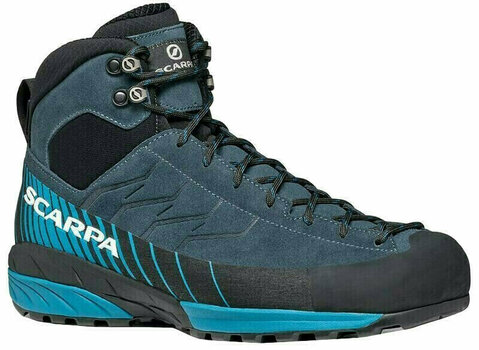 Chaussures outdoor hommes Scarpa Mescalito MID GTX Ottanio/Lake Blue 41,5 Chaussures outdoor hommes - 1