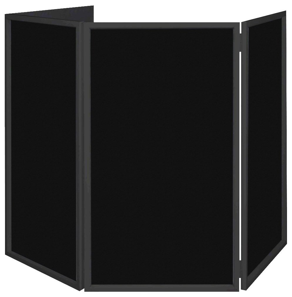 American DJ Event Facade with White Frame and both Black and White Scrim