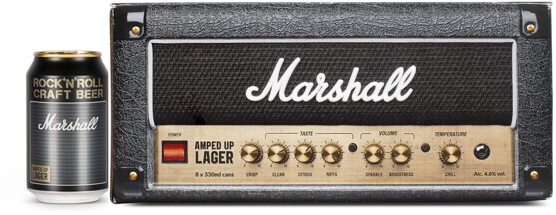 Olut Marshall Amped Up Lager Can Olut