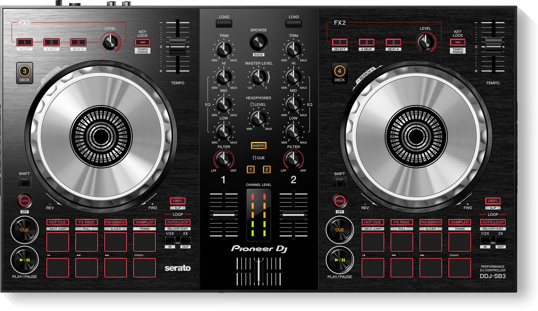 DJ Controller Pioneer Dj DDJ-SB3 DJ Controller