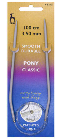 Kruhová jehlice Pony Circular Needles Kruhová jehlice 100 cm 3,5 mm