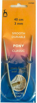 Κυκλική Βελόνα Pony Circular Needles Κυκλική Βελόνα 40 cm 3 χλστ. - 1