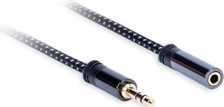Hi-Fi Extension Audio Cable AQ Premium PA41030 3 m Black-White Hi-Fi Extension Audio Cable