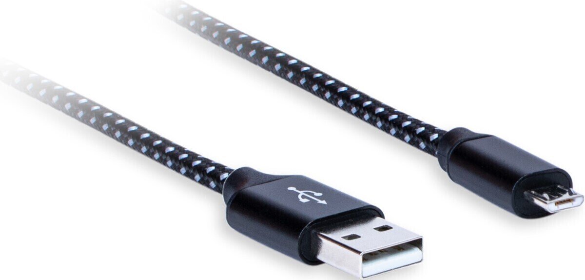 Cablu USB Hi-Fi AQ Premium PC64010 1 m Alb-Negru Cablu USB Hi-Fi