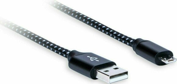 Câble USB Salut-Fi AQ Premium PC64010 1 m Blanc-Noir Câble USB Salut-Fi - 1