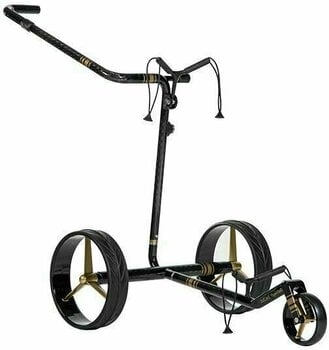 Electric Golf Trolley Jucad Carbon Travel Special 2.0 Special Edition Black/Gold Electric Golf Trolley - 1