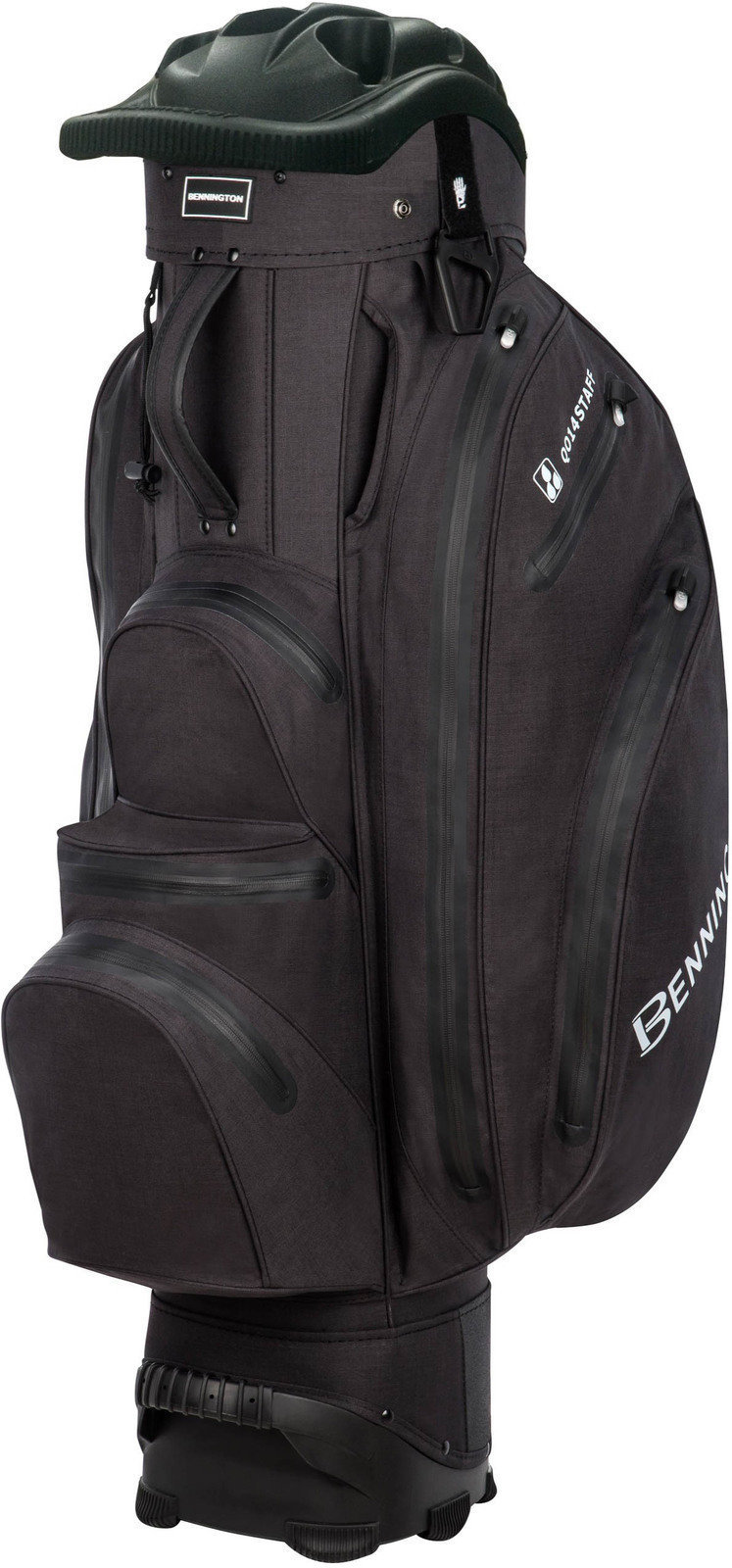 Golftaske Bennington QO 14 Premium Waterproof Cart Bag Black