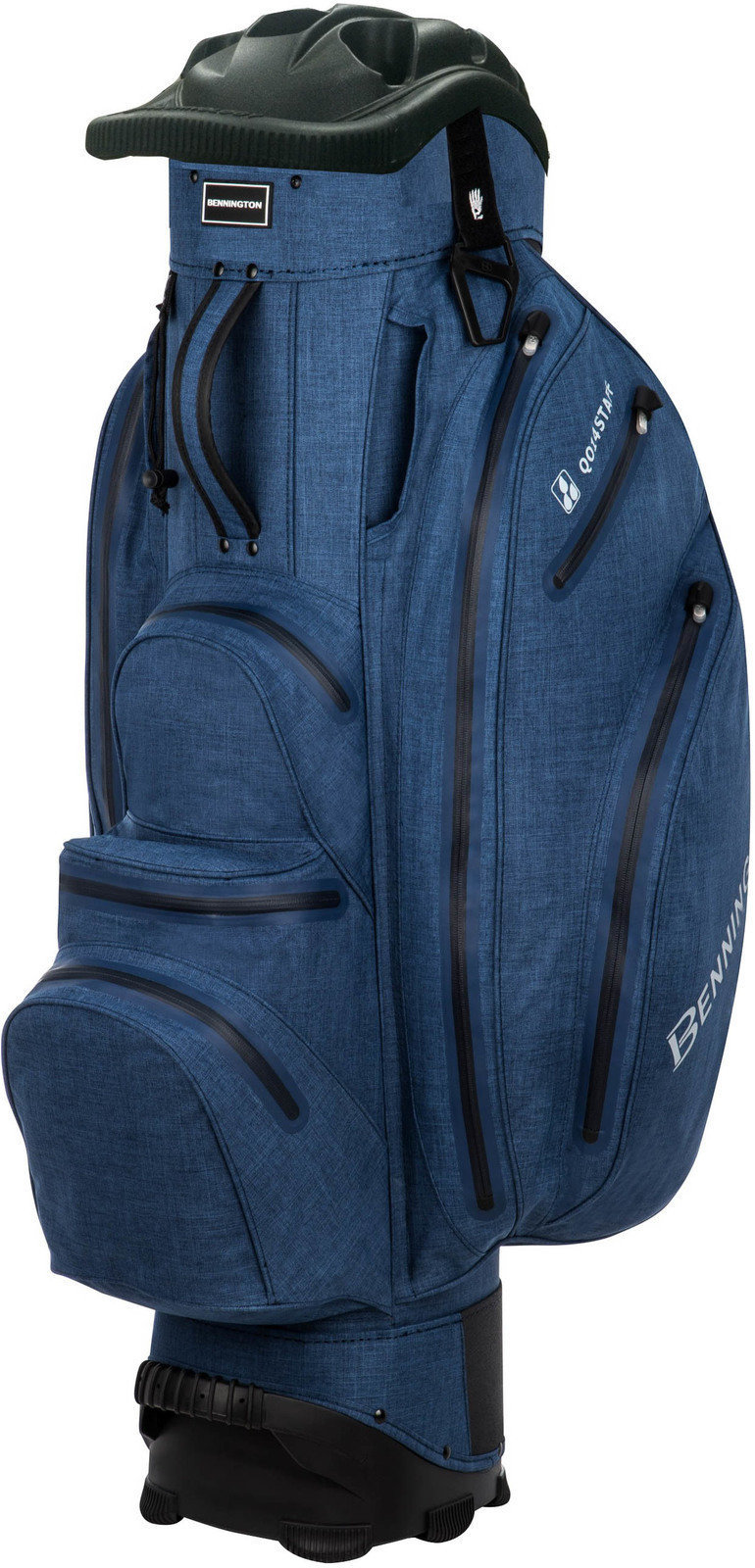 Saco de golfe Bennington QO 14 Premium Waterproof Cart Bag Denim Blue