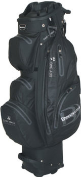 Golftas Bennington QO 14 Waterproof Black Cart Bag - 1