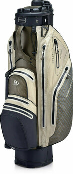 Golf Bag Bennington Sport QO 9 Lite Waterproof Cart Bag Black/Espresso/Sahara - 1