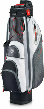 Sac de golf Bennington QO 9 Lite Canon Grey/Black/White Cart Bag - 1