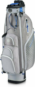 Golftas Bennington QO 9 Lite Dolphin Grey/Indigo Cart Bag - 1