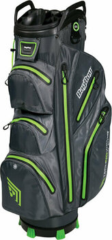 Saco de golfe BagBoy Techno 302 Waterproof Slate/Charcoal/Lime Cart Bag - 1