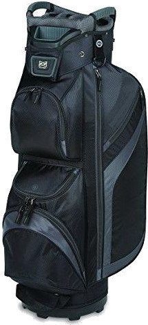 Saco de golfe BagBoy DG Lite II Black/Charcoal Cart Bag
