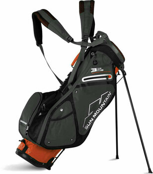 Golfbag Sun Mountain 3.5 LS Orange/Gunmetal/Black Stand Bag - 1