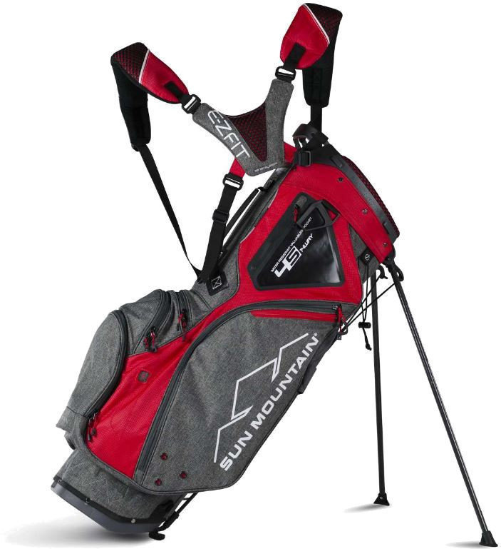 Geanta pentru golf Sun Mountain 4.5 LS Iron/Red Stand Bag
