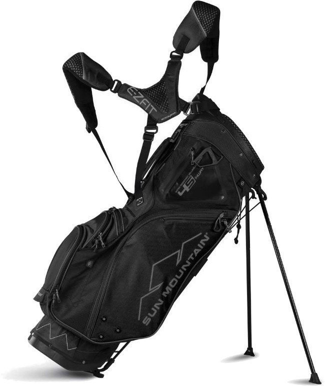 Golfbag Sun Mountain 4.5 LS Black Stand Bag