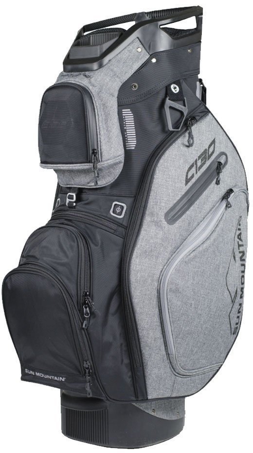 Geanta pentru golf Sun Mountain C-130 Black/Charcoal Cart Bag 2018
