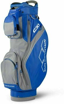 Saco de golfe Sun Mountain CX1 Cobalt/Grey Cart Bag - 1