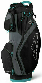 Golf Bag Sun Mountain LS1 Ladies Black/Storm/Bahama Cart Bag - 1