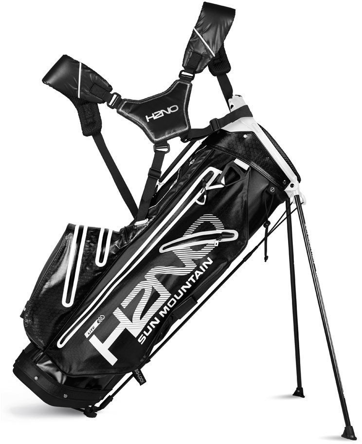 Golf torba Stand Bag Sun Mountain H2NO Lite Black/White Stand Bag 2018