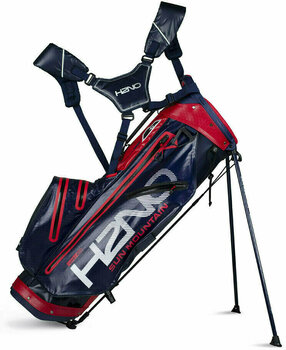 Golf torba Stand Bag Sun Mountain H2NO Lite Stand Navy Red - 1