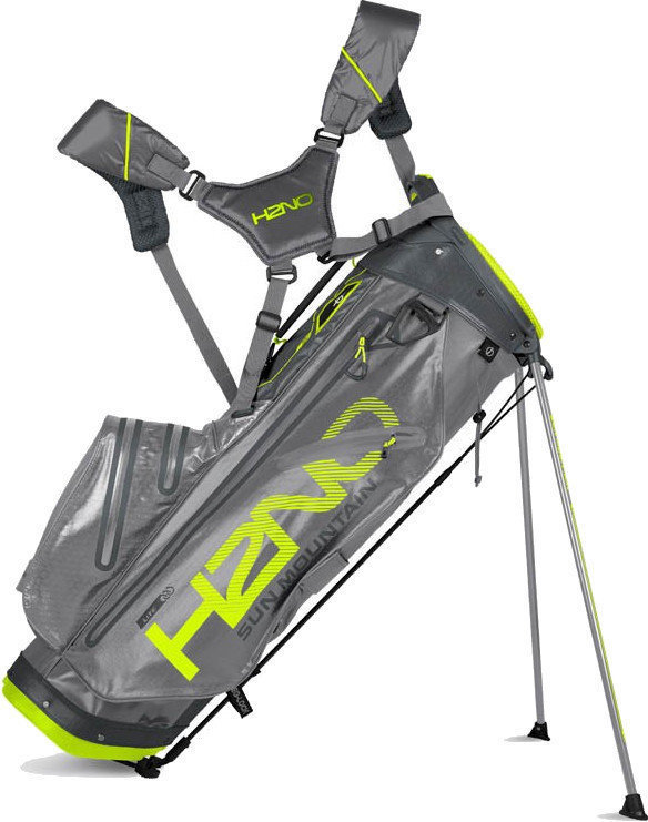 Golf torba Stand Bag Sun Mountain H2NO Lite Gray Gunmetal Flash Stand Bag 2018