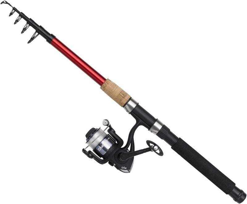 Canne à pêche DAM Fighter Pro Combo Tele Spin 1,8 m 5 - 20 g 5 parties
