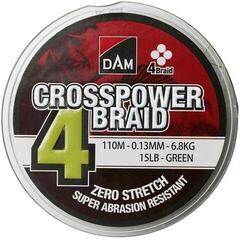 Angelschnur DAM Crosspower 4-Braid Green