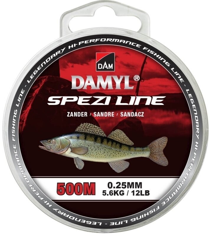 Linha de pesca DAM Damyl Spezi Line Zander Light Brown 0,28 mm 6,7 kg 450 m