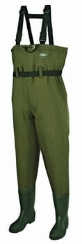 Rybářské brodící kalhoty / Prsačky DAM Hydroforce Nylon Taslan Chest Wader Bootfoot Green 46-2XL - 1