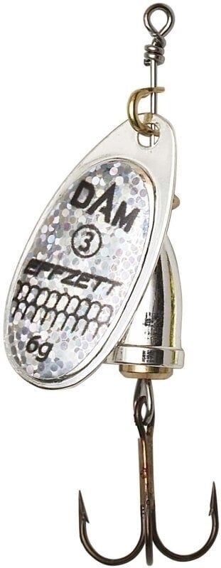 Блесна клатушка DAM Effzett Executor Spinner Reflex Silver 6 g