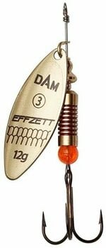 Spinner / ske DAM Effzett Predator Spinner Gold 3 g - 1