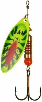 Spinner / Spoon DAM Effzett Predator Spinner Fireshark 3 g - 1